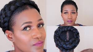 Goddess braids are becoming popular natural hair style and when actress meagan good showed off her newest rendition of faux locs, everyone jumped for joy! Grecian Goddess Braid On Short Natural Hair Youtube