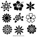 Flower Stencil Designs - FreePatternsArea