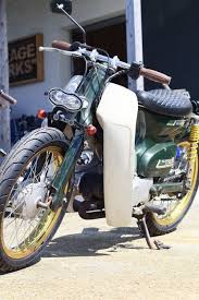 ストリート ファイター garage works blog ホンダカブ スーパーカブ カスタム バイク ストリート