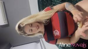 Busty blonde gives her tight pink ass but first uses a butt plug for  training