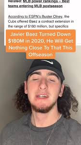 How Much Money Does Javier Baez Make in 30 Seconds