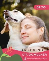 Reserve um momento especial para você e seu peludo em nossa trilha pet  exclusiva para mulheres. Junte-se a nós para uma jornada única e  revigorante, onde a harmonia da natureza se une