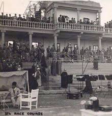 بغداد حي المنصور عام 1954 سباق الخيل الريسس baghdad iraq baghdad iraq
