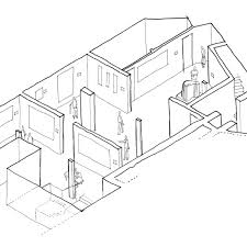 Paintings and drawings featuring architecturally interesting buildings and structures. Viking House Nagan Johnson Architects