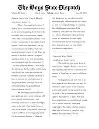 6/24/23 The Boys State Dispatch