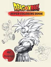 Doragon bōru) is a japanese anime television series produced by toei animation.it is an adaptation of the first 194 chapters of the manga of the same name created by akira toriyama, which were published in weekly shōnen jump from 1984 to 1995. Dragon Ball Super Dragon Ball Coloring Book 92 Drawings Dragon Ball Z Dragon Ball Gt Amrane Massi 9798628387153 Amazon Com Books