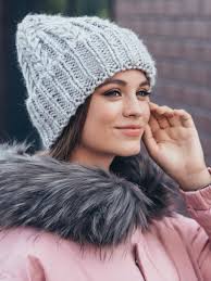 Knitted hat patterns can vary in their complexity, from simple beanies and toques, to complex lace slouches and cloches. Ladies Knitted Hats Knit Hat Arm Warmers Neck Gator Gloves Etsy Outfits With Hats Grey Hat Outfit Winter Hat Outfit