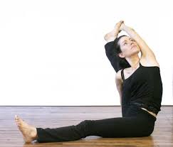 Try An Extreme Hamstring Stretch With Compass Pose In Yoga Seated Yoga Poses Compass Pose Yoga Poses