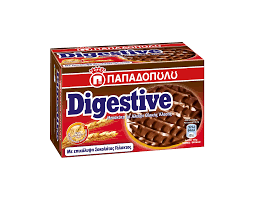Papadopoulos Greek Digestive Whole Wheat Flour Snack Biscuits Cookies
