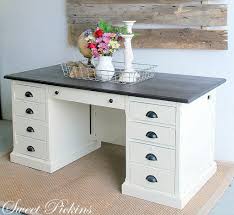 Products Milkpaint Desk Makeover Refurbished Furniture Refurbished Desk