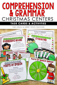 Christmas Ela Literacy Stations Center Activities Word Work Centers Literacy Stations Literacy