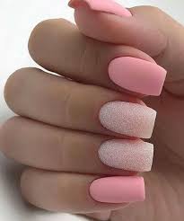 Light pink chevron and silver nail. Pin On Nails