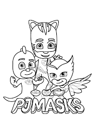 These pumpkin coloring pages are great for halloween, fall, and thanksgiving. 20 Free Printable Pj Masks Coloring Pages Everfreecoloring Com