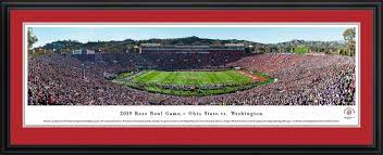 2019 Rose Bowl Game Kickoff Panoramic Poster Ohio State Vs Washington Ohio State Rose Bowl Game Panoramic