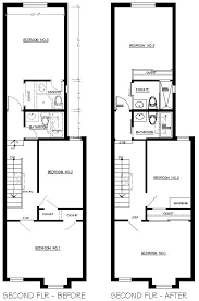 Before Secondflrplan Jpg Image Row House Floor Plans Diy On A Budget