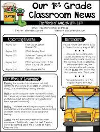 Editable Newsletter Templates For Distance Learning Classroom Newsletter Template Elementary School Newsletter School Newsletter