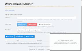 You can use excel to track inventory if the program interfaces with the scanner. Barcode Scanner Online Inventory Management