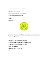 Setelah melewati masa itu, produk akan terasa berbeda jika dikonsumsi. Laporan Praktik Kerja Lapangan Pada Unit Usaha Tokobidang Usaha Retail Mandiri Mco Pt Bank Mandiri Persero Tbk