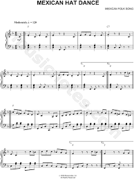 Mexican Folk Song Mexican Hat Dance Sheet Music Piano Solo In F Major Transposable Download Print Sku Mn0075923