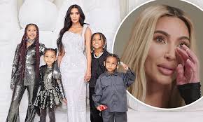 Kim Kardashian unveils family holiday card portraits without ex Kanye West 