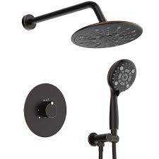 Oil rubbed bronze oil rubbed. Suncleanse Oil Rubbed Bronze Shower System With 6 Settings High Pressure Handheld Shower Luxury Rainfall Shower Faucet Buy Online In Qatar At Qatar Desertcart Com Productid 221062325