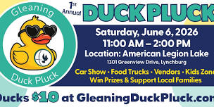 Gleaning For The World’s 1st Annual Duck Pluck