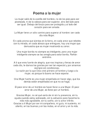 Poema A La Mujer Pdf