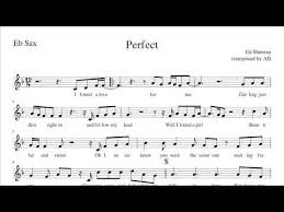 Perfect Ed Sheeran Alto Sax Cover Sheet Music Pdf Lyrics Youtube Saxophone Music Saxophone Sheet Music Sheet Music Pdf