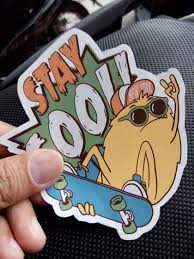 Traga a sua arte que transformamos em adesivos de alta qualidade e durabilidade! Cetak Stiker Murah