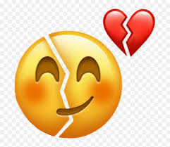 Broken heart was approved as part of unicode 6.0 in 2010 and added to emoji 1.0 in 2015. Heartbreak Emoji Png Sad Broken Heart Emoji Transparent Png Vhv