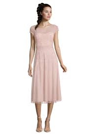Festliches Elastisches Midi Kleid In Rosa Von Vera Mont Mode Bosckens Schone Kleider Kurz Kleider Fur Die Brautmutter Kleider