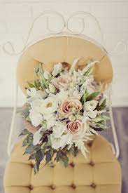 Wedding bouquet with pink roses. Bridesmaid Bouquet White Wedding Bouquets Wedding Flower Design Wedding Bouquets