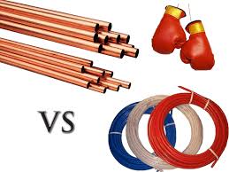 Pex is joined using mechanical fittings whereas copper requires soldering, which creates a potential fire hazard during installation. Pex Repiping Vs Copper Repiping Ben Franklin Plumbing