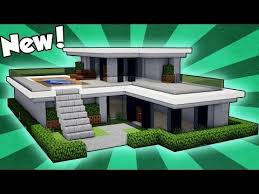 How To Build A Small Modern House In Minecraft Step By Step Easy Minecraft How To Build A Small Easy Modern House Tutorial 2018 Youtube Minecraft Small Modern House Modern Minecraft Houses Minecraft Modern