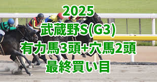 【武蔵野ステークス2025予想】本命馬3頭+人気落ちで狙いたい穴馬 ...
