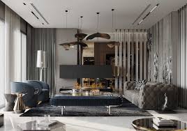 Monochromatic Grey Modern Living Room Decor With Restoration Hardware Soho Inspired In 2020 Modern Grey Living Room Luxury Living Room Decor Buy Living Room Furniture