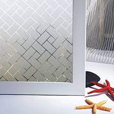 Window film is the ideal material for bathrooms as it is easy to apply directly on your existing windows and doors, therefore saving you the cost of. Wendana Window Film 3d No Glue Static Decorative Privacy Stained Glass Window Panels Waterproof Pvc Frosted Bathroom Window Film Sticker Glass For Home Bedroom Window Film For Bathroom Door 18x80 In Walmart Com Walmart Com