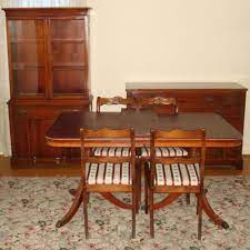 Duncan Phyfe Dining Room Set Buffet 2 Drawers 2 Doors 1 Shelf Bernhardt Dining Room Furniture Dining Room Furniture Wood Dining Room Furniture