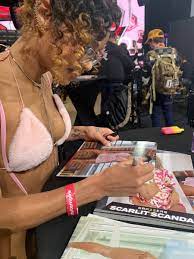 Scarlit Scandal Super Sexy Hot Adult Porn Model Signed 8x10 Photo COA Proof  53 | eBay
