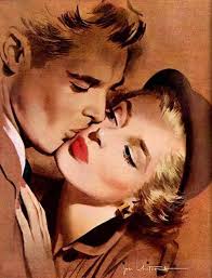 Романтические ретро-иллюстрации, способные поднять настроение даже в самый  ненастный день