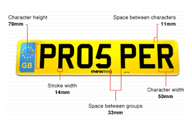 British uk car license plate template gb car vector. Number Plate Rules And Regulations Displaying Your Number Plate