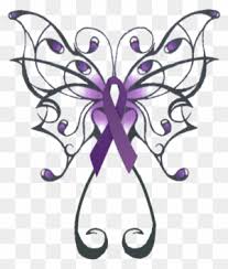 Cancer ribbon tattoos are often portrayed in colorful bows and designs, where the shade of the color signifies the type of cancer the tattoo is referring to. Cervical Cancer Ribbon Clip Art Butterfly Tattoos Free Transparent Png Clipart Images Download