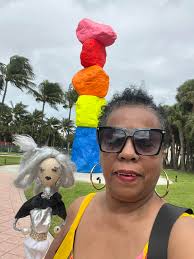 Self portraits with my doll(aka Perry Picasshoe)” Idk if I've explained the  concept of my doll before. At UCLA, I made a mini me using a Ken doll for  an art project