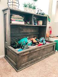 17 Diy Toy Storage Projects That You Can Do It Yourself All Diy Masters Diy Toy Storage Farmhouse Toys Farmhouse Toy Boxes