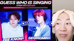 Stray Kids 'GUESS WHO'S SINGING' Quiz