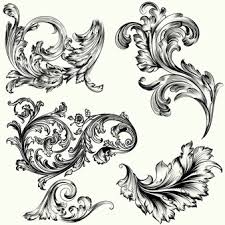 Antique floral filigree pattern vector. Filigree Images Free Vectors Stock Photos Psd