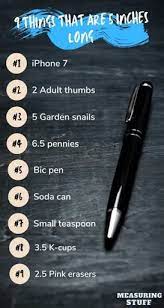 It depends on what your comparing 7 inches to. 9 Things That Are 5 Inches Long Check Out 3 Measuring Stuff