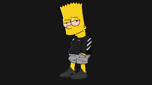 The resolution of image is 816x587 and classified to bart simpson, supreme logo, lean. 38 Simpsons Wallpaper Hypebeast On Wallpapersafari