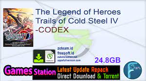 Posted 16 jun 2021 in pc games, request accepted. The Legend Of Heroes Trails Of Cold Steel Iv Codex