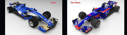 F1 2017 3d Models Sauber Ferrari And Scuderia Toro Rosso 3d Model Model Car 3d Model